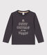 Langärmeliges Kinder-T-Shirt aus Baumwolle für Jungen