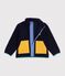 Kinder-Jacke aus Sherpa im Colorblock SMOKING