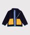 Kinder-Jacke aus Sherpa im Colorblock SMOKING