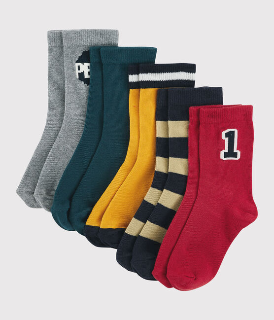 5er-Set Kindersocken für Jungen variante 1
