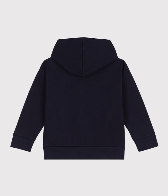 Kinder-Hoodie für Jungen, mit Reißverschluss blau SMOKING