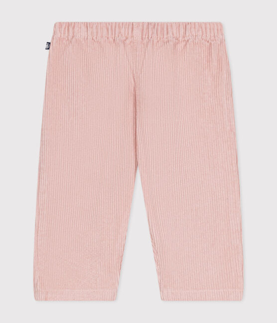 Baby-Hose aus Cord rosa SALINE