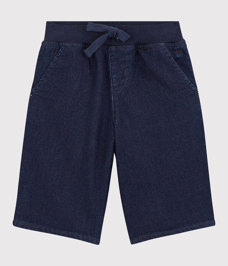 Bermudas aus Denim f&uuml;r Jungen blau DENIM BLEU FONCE