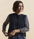 Flauschiger ärmelloser Damen-Cardigan