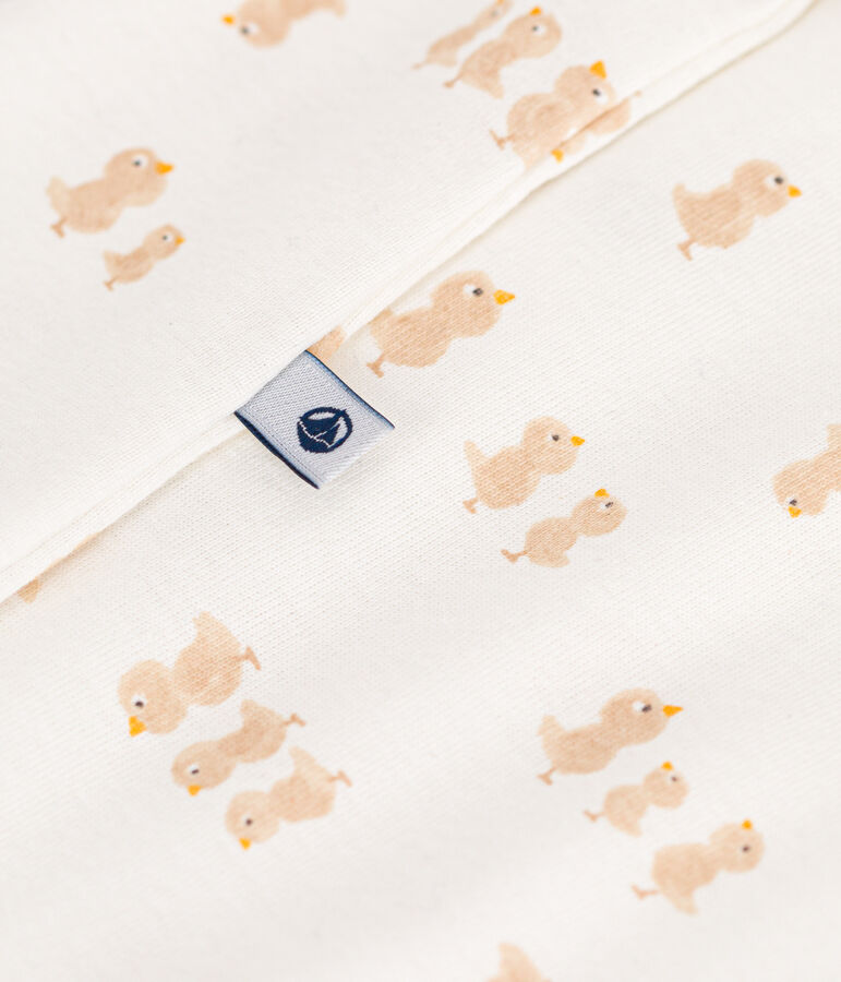 Baby Kombi-Overall aus Baumwolle weiss/grau