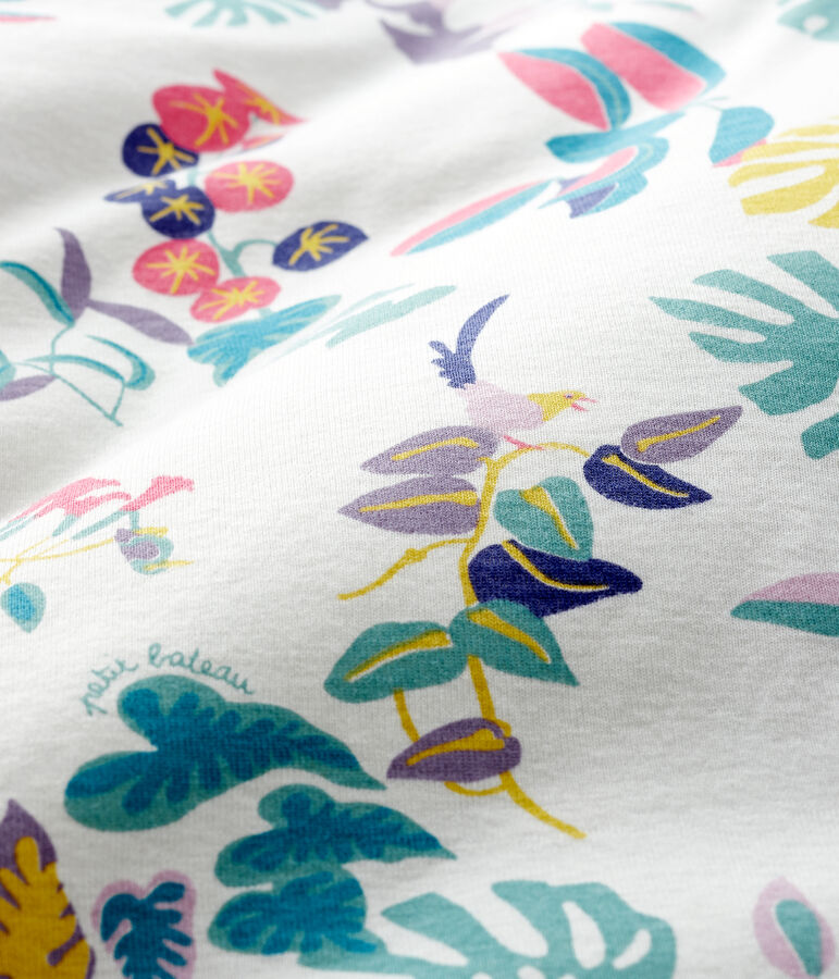 Kompakter Baby-Schlafsack weiss/vielfarbig