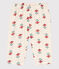 Baby-Hose aus bedrucktem Musselinstoff weiss AVALANCHE/ MULTICO