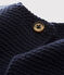 Baby-Cardigan aus Bio-Baumwollstrick blau SMOKING