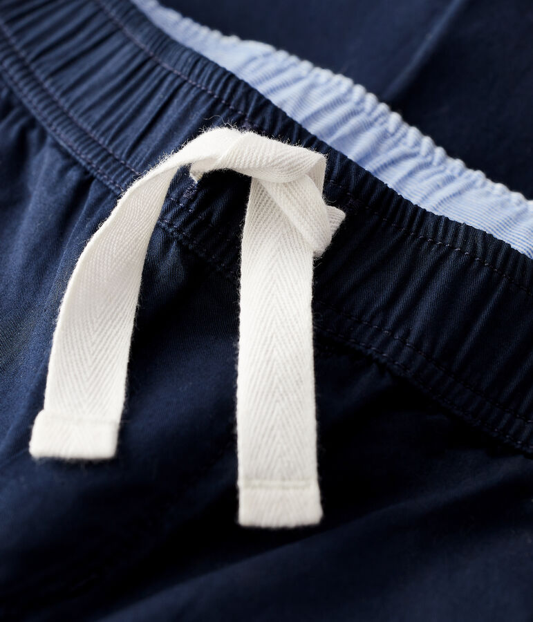Hose aus Sergestoff in Regular-Fit-Passform f&uuml;r Jungen blau