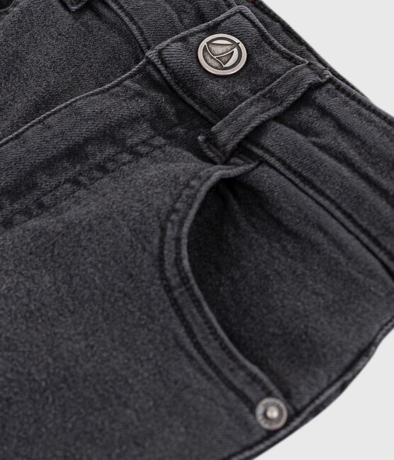 Kinder-Hose aus Denim schwarz NOIR DELAVE