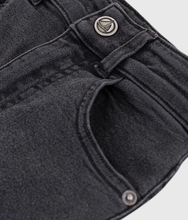 Kinder-Hose aus Denim schwarz