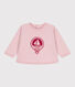 Baby-Sweatshirt aus Baumwolle mit Petit Bateau Vintage-Motiv