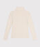 Damen-Rollkragenshirt "L'Iconique mit Zierstrick beige MONTELIMAR CHINE