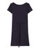 Damen-Kleid aus Leinen blau SMOKING