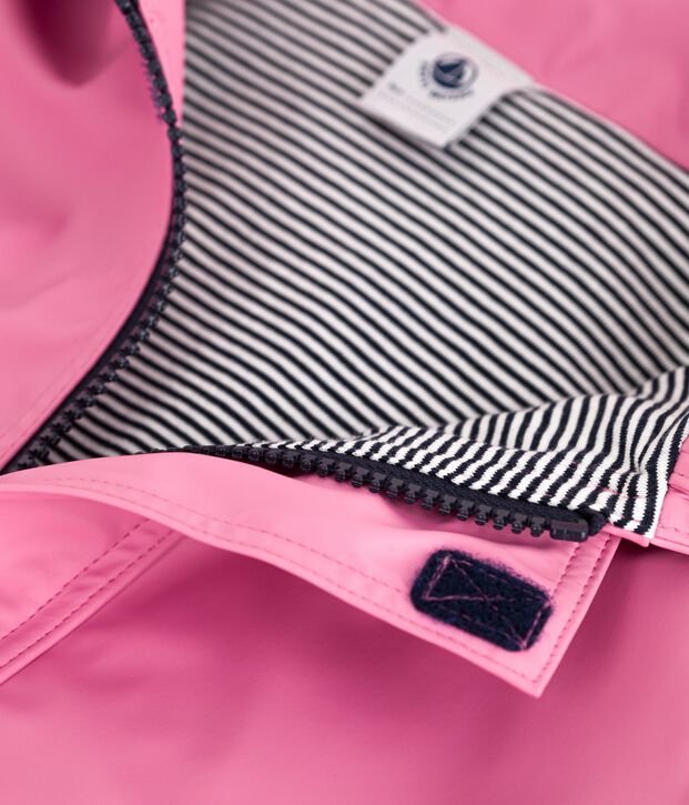 Ikonische  Kinder-Regenjacke unisex rosa