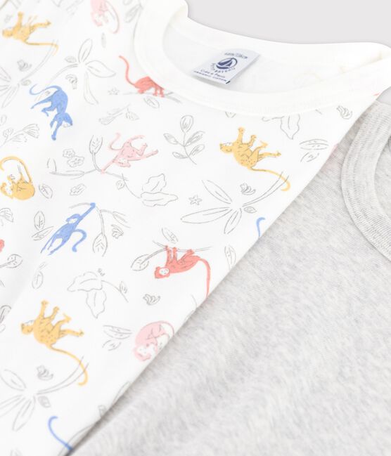 2er-Set kurzärmelige Paris-T-Shirts aus Bio-Baumwolle für Jungen variante 1