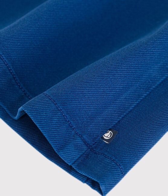 Ärmelloses Baby-Kleid aus Baumwolle und Lyocell blau INCOGNITO