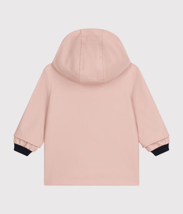 Klassische Baby-Regenjacke rosa