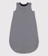 Gestreifter Babyschlafsack aus Baumwolle, TOG 0,5