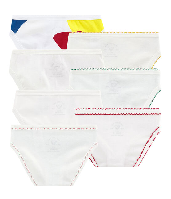 Lot von 7 bedruckten Hosen variante 1