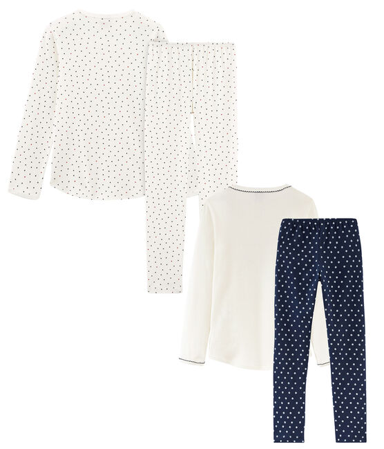 2er-Set Pyjamas für kleine Mädchen variante 1