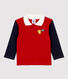Baby-Poloshirt aus Baumwolle.