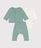 3-teiliges Baby-Set aus Nicki grün PAUL