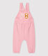 Baby-Latzhose aus Molton.