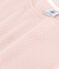 Einfarbiger Kurz-Pyjama aus Ajour-Baumwolle für kleine Mädchen rosa SALINE