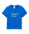 Einfarbiges Baby-T-Shirt für Jungen blau DELFT