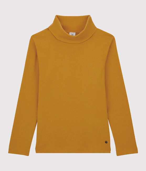 Kinder-Unterziehpullover aus Baumwolle für Mädchen / Jungen gelb BOUDOR