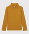 Kinder-Unterziehpullover aus Baumwolle für Mädchen / Jungen gelb BOUDOR