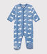 Baby Overall-Pyjama aus Fleece