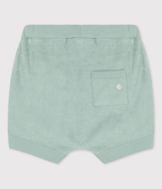 Baby-Shorts aus Frottee grün HERBIER