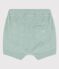 Baby-Shorts aus Frottee grün HERBIER