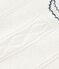 &Auml;rmelloser Baby-Pullover aus Baumwollstrick weiss