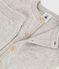 Zweiteiliges Baby-Set aus Woll- und Baumwoll-Strick grau BELUGA CHINE