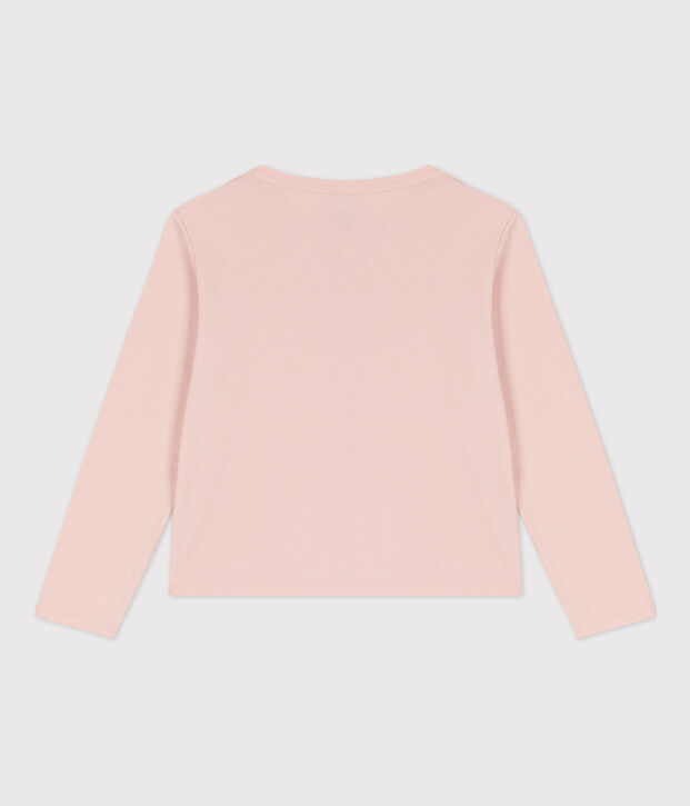 Kinder-Cardigan aus Baumwolle f&uuml;r M&auml;dchen rosa