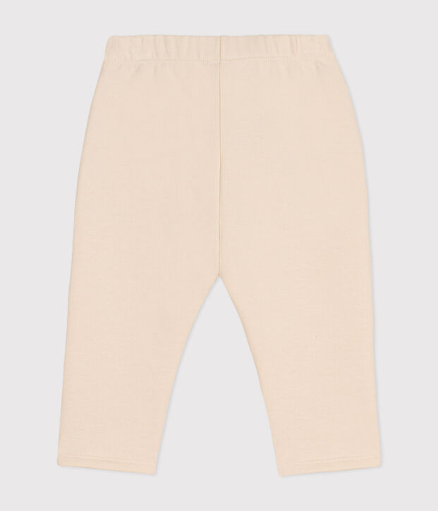 Baby-Hose aus Molton naturfarben
