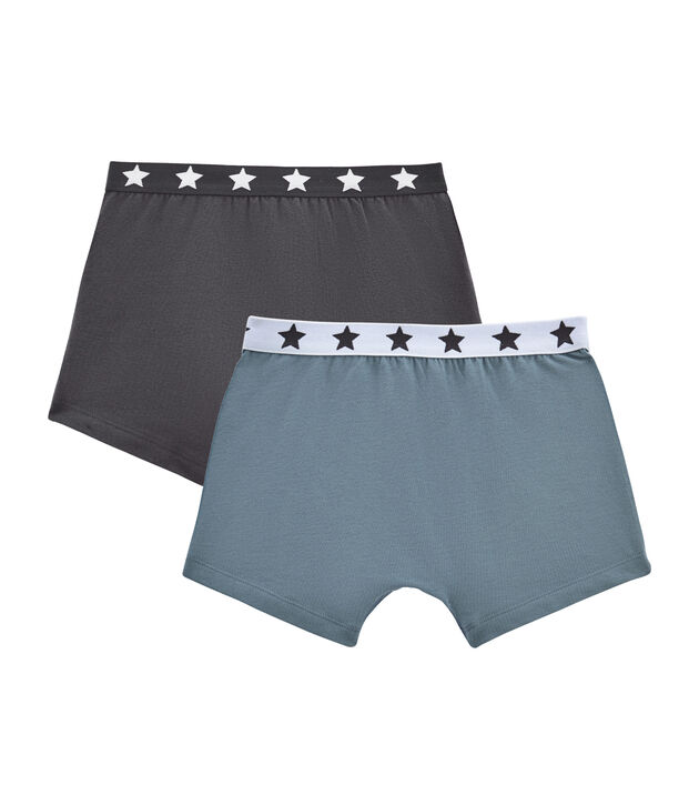 Teenie-Jungen-Boxershorts im 2er-Set vielfarbig