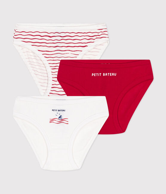Lot de 3 culottes en coton enfant variante 2