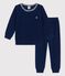 Kinderpyjamas aus Frottee blau MEDIEVAL