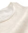 Schillerndes damen tanktop aus leinen weiss MARSHMALLOW/rosa COPPER