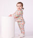 Baby-Cardigan aus Baumwolle mit Blumenmuster
