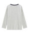 Langärmliges T-Shirt für Jungen grau BELUGA CHINE