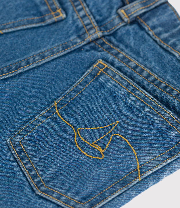 Kinder- Hose aus Denim blau