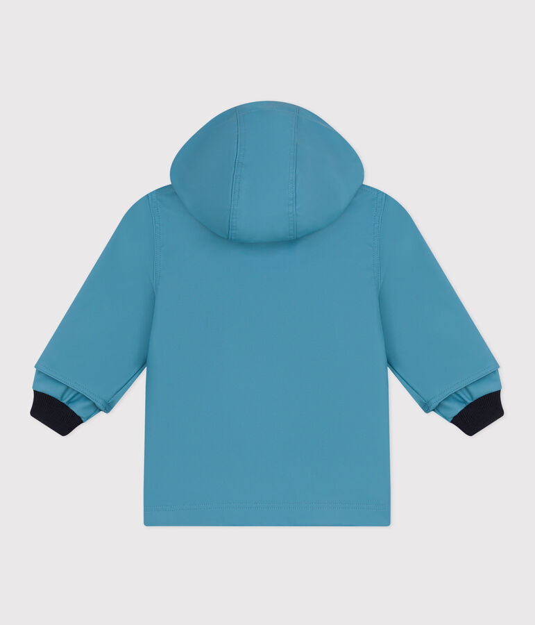 Klassische Baby-Regenjacke blau