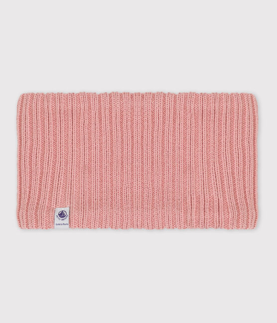 Baby-Schlauchschal aus Strickgewebe, mit recyceltem Fleece gefüttert rosa SALINE
