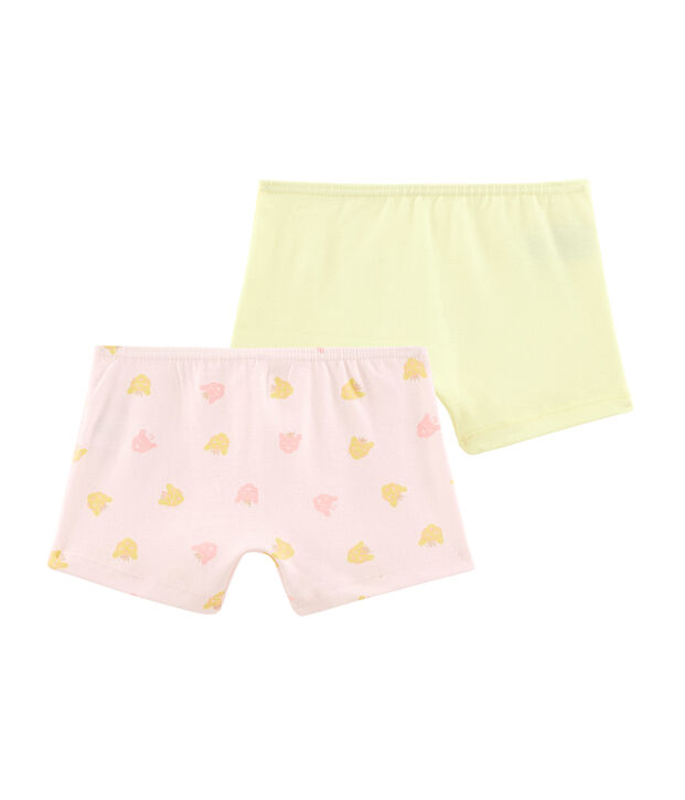 2er-Set Shortys f&uuml;r kleine M&auml;dchen vielfarbig
