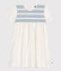 Kurzärmeliges Kinder-Kleid aus Baumwolle 